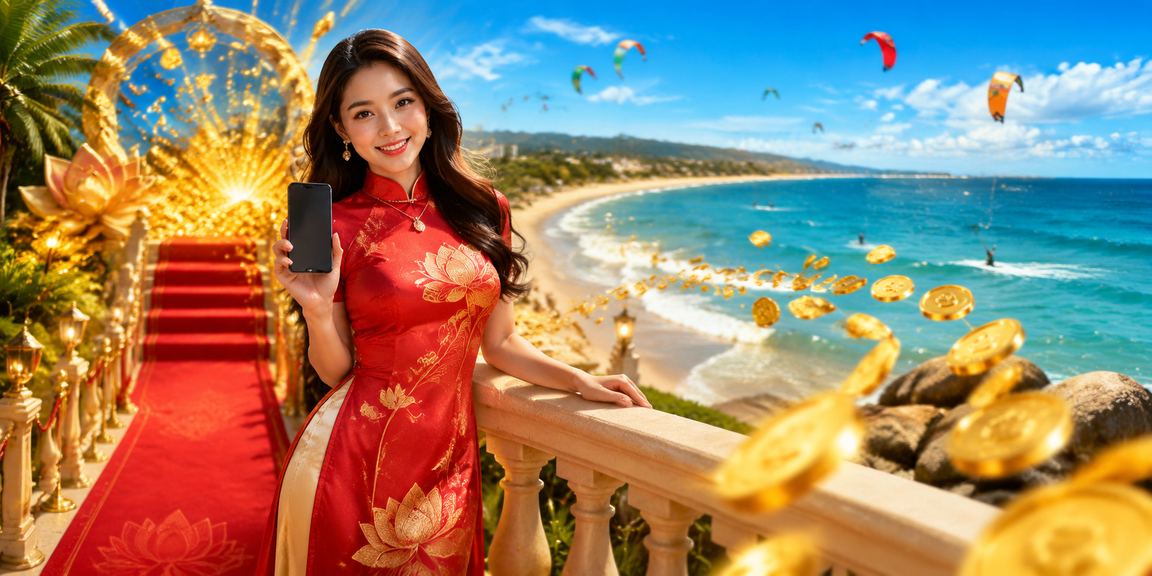 Người chơi thể thao sử dụng điện thoại di động cá cược tại Mũi Né